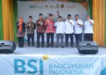 BSI Gema Ramadan Bersama Baznas Lampung