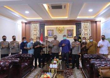 Kapolda Lampung Terima Kunjungan Dewan Pers
