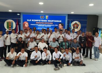 Wakabid Pendidikan PWI Pusat Umumkan 31 Wartawan Kompeten UKW PWI Lampung