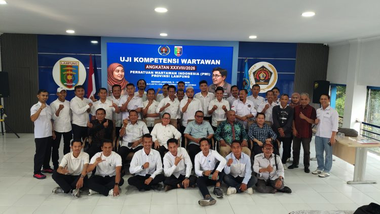 Wakabid Pendidikan PWI Pusat Umumkan 31 Wartawan Kompeten UKW PWI Lampung